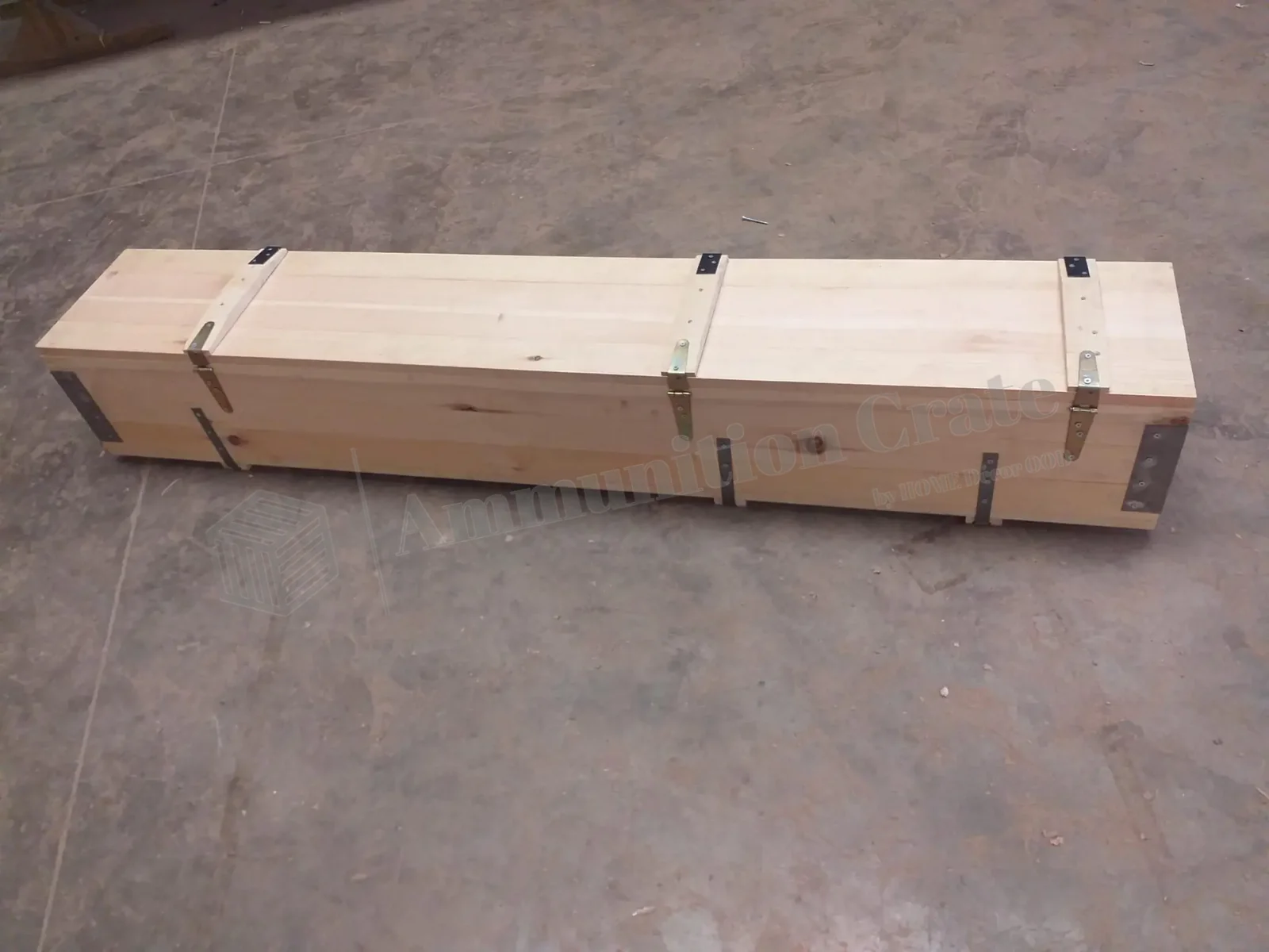 Wooden ammunition crate manufacturing process 10
