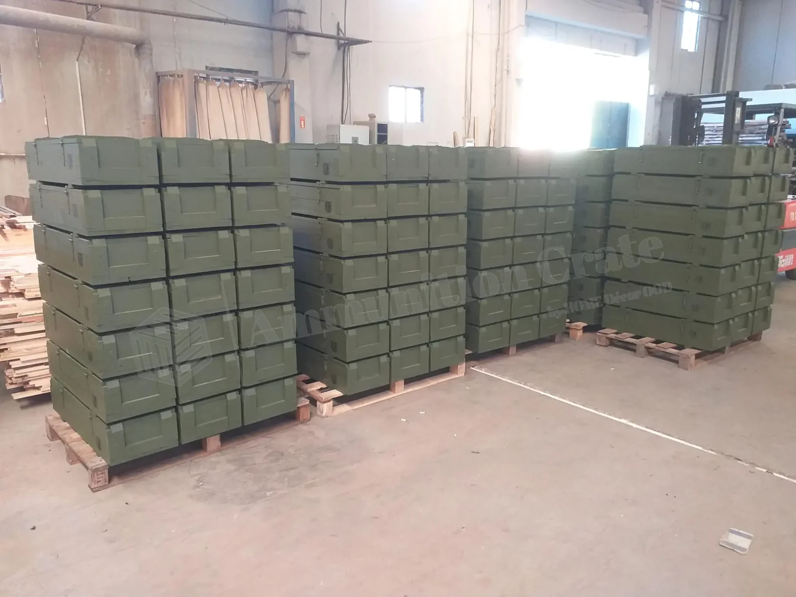 Wooden ammunition crate manufacturing process 14