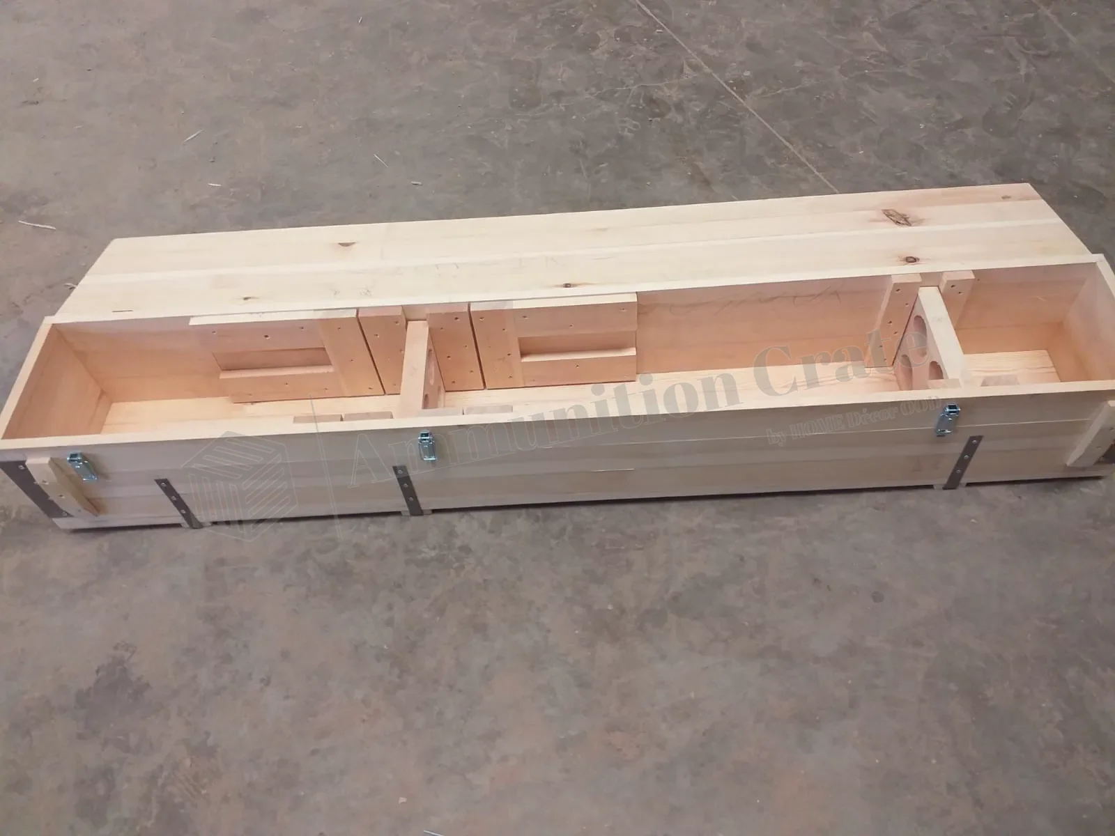 Wooden ammunition crate manufacturing process 15