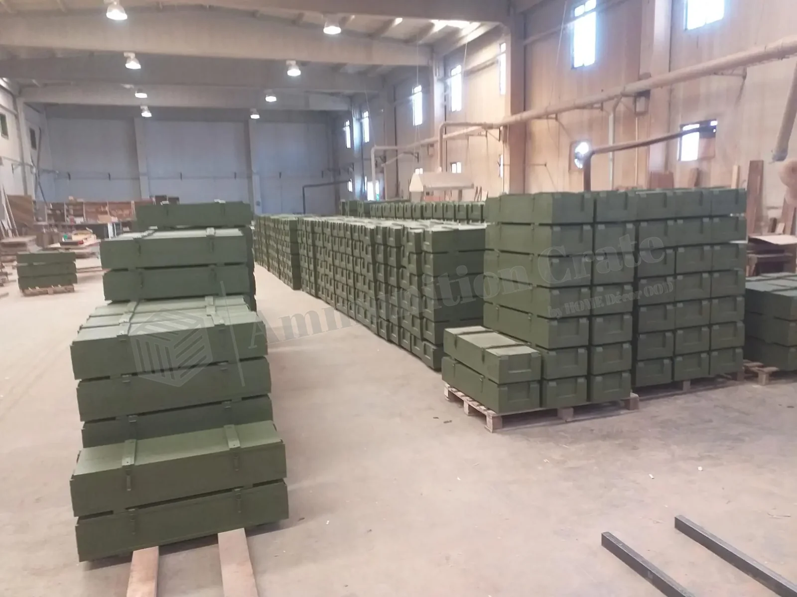 Wooden ammunition crate manufacturing process 17