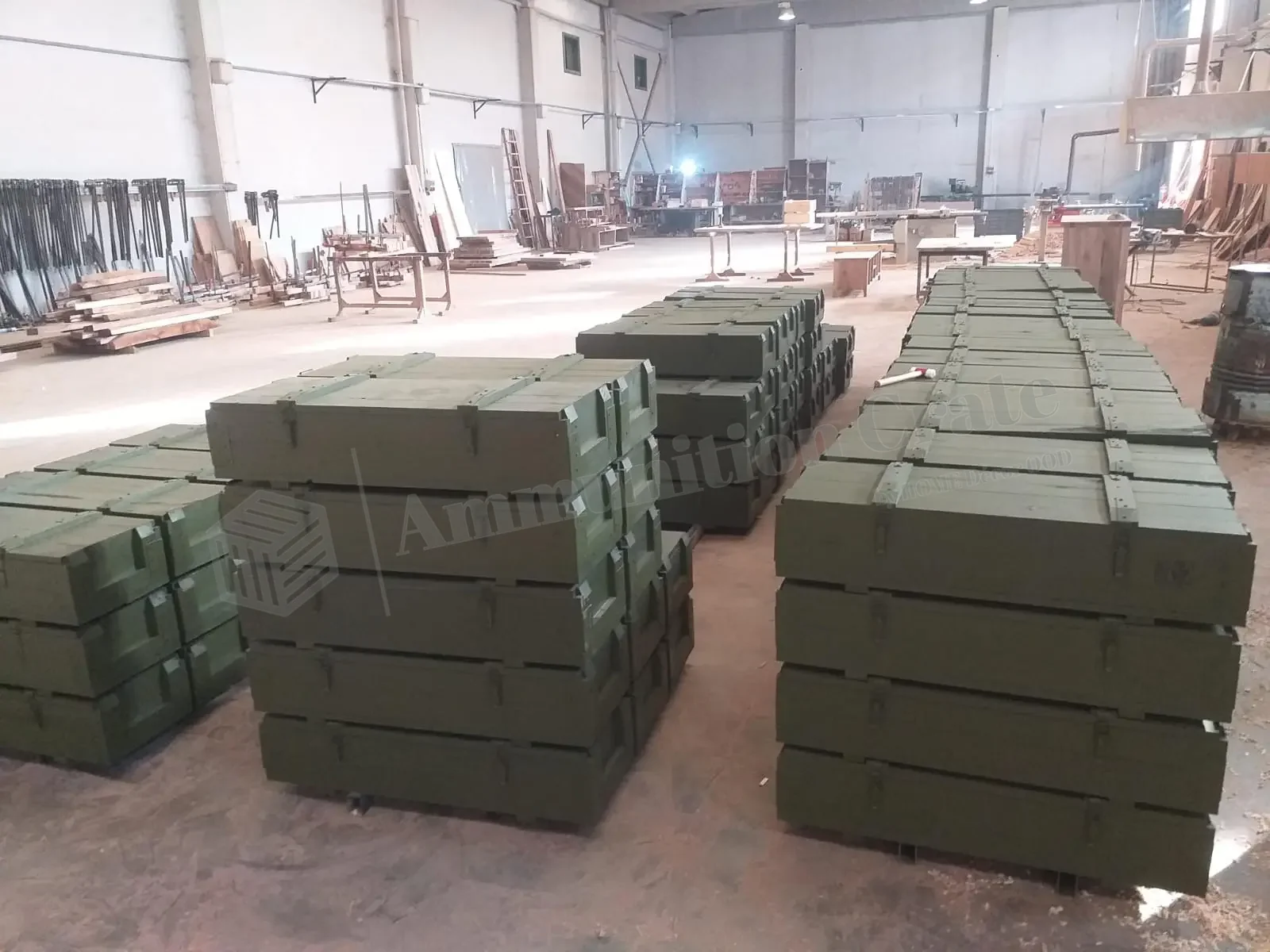 Wooden ammunition crate manufacturing process 18