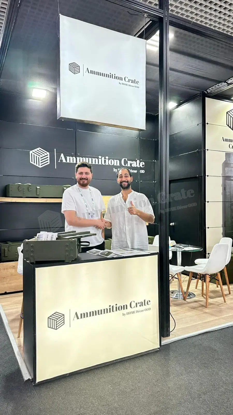 Ammunition Crate booth at IDEF 2025